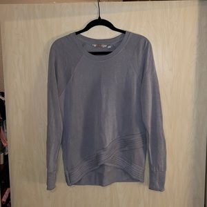 Athleta grey knit sweater size small